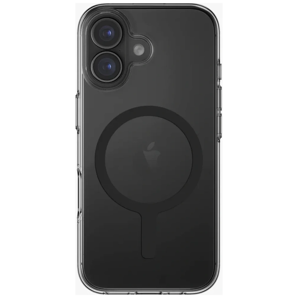 Etui UNIQ Clario do Apple iPhone 17 Magclick Charging czarny