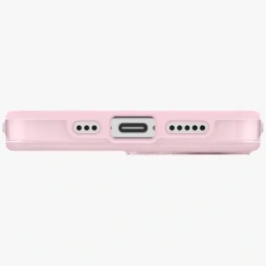 Etui UNIQ Clario do Apple iPhone 17 Magclick Charging różowy