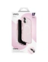 Etui UNIQ Clario do Apple iPhone 17 Magclick Charging różowy