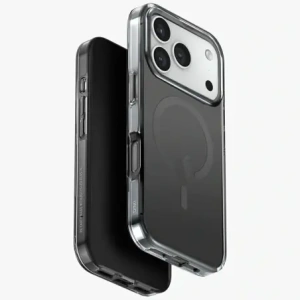 Etui UNIQ Clario do Apple iPhone 17 Pro Magclick Charging czarny