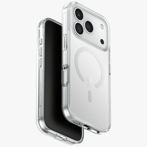 Etui UNIQ Clario do Apple iPhone 17 Pro Magclick Charging przezroczysty