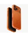 Etui UNIQ Clario do Apple iPhone 17 Pro Max Magclick Charging pomarańczowy