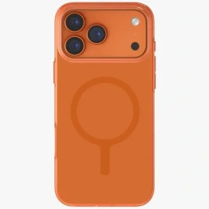 Etui UNIQ Clario do Apple iPhone 17 Pro Max Magclick Charging pomarańczowy