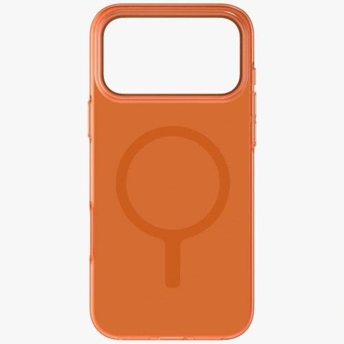 Etui UNIQ Clario do Apple iPhone 17 Pro Max Magclick Charging pomarańczowy