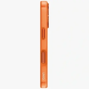 Etui UNIQ Clario do Apple iPhone 17 Pro Max Magclick Charging pomarańczowy