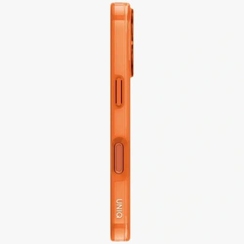 Etui UNIQ Clario do Apple iPhone 17 Pro Max Magclick Charging pomarańczowy