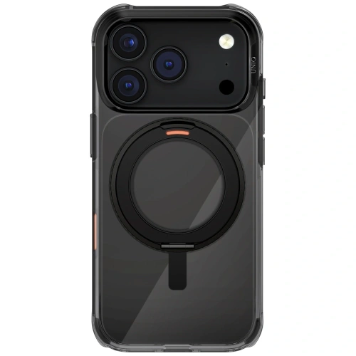 Etui UNIQ Swivix do Apple iPhone 17 Pro 360 Rotating Kickstand czarny