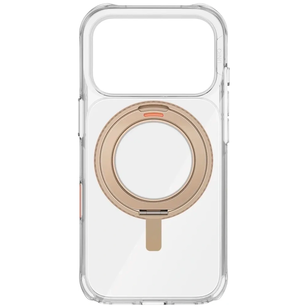 Etui UNIQ Swivix do Apple iPhone 17 Pro 360 Rotating Kickstand złoty