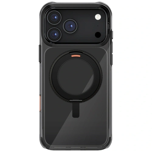 Etui UNIQ Swivix do Apple iPhone 17 Pro Max 360 Rotating Kickstand czarny