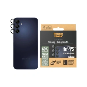 Szkło hartowane na obiektyw PanzerGlass Hoops Lens Protector do Samsung Galaxy A16 / A16 5G czarny