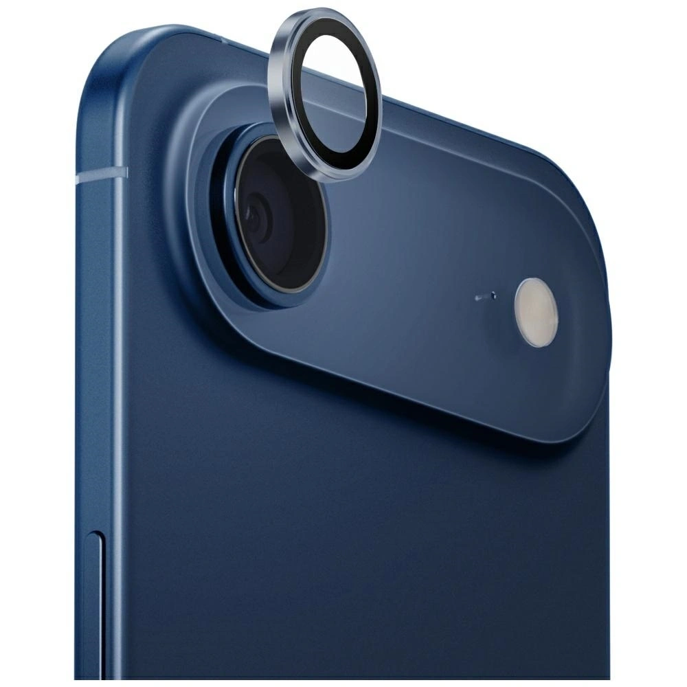 Szkło na obiektyw aparatu UNIQ Optix Aluminium Camera Lens Protector do Apple iPhone Air z aplikatorem niebieski