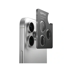Szkło na obiektyw aparatu UNIQ Optix Aluminium Camera Lens Protector do Apple iPhone Air z aplikatorem złoty