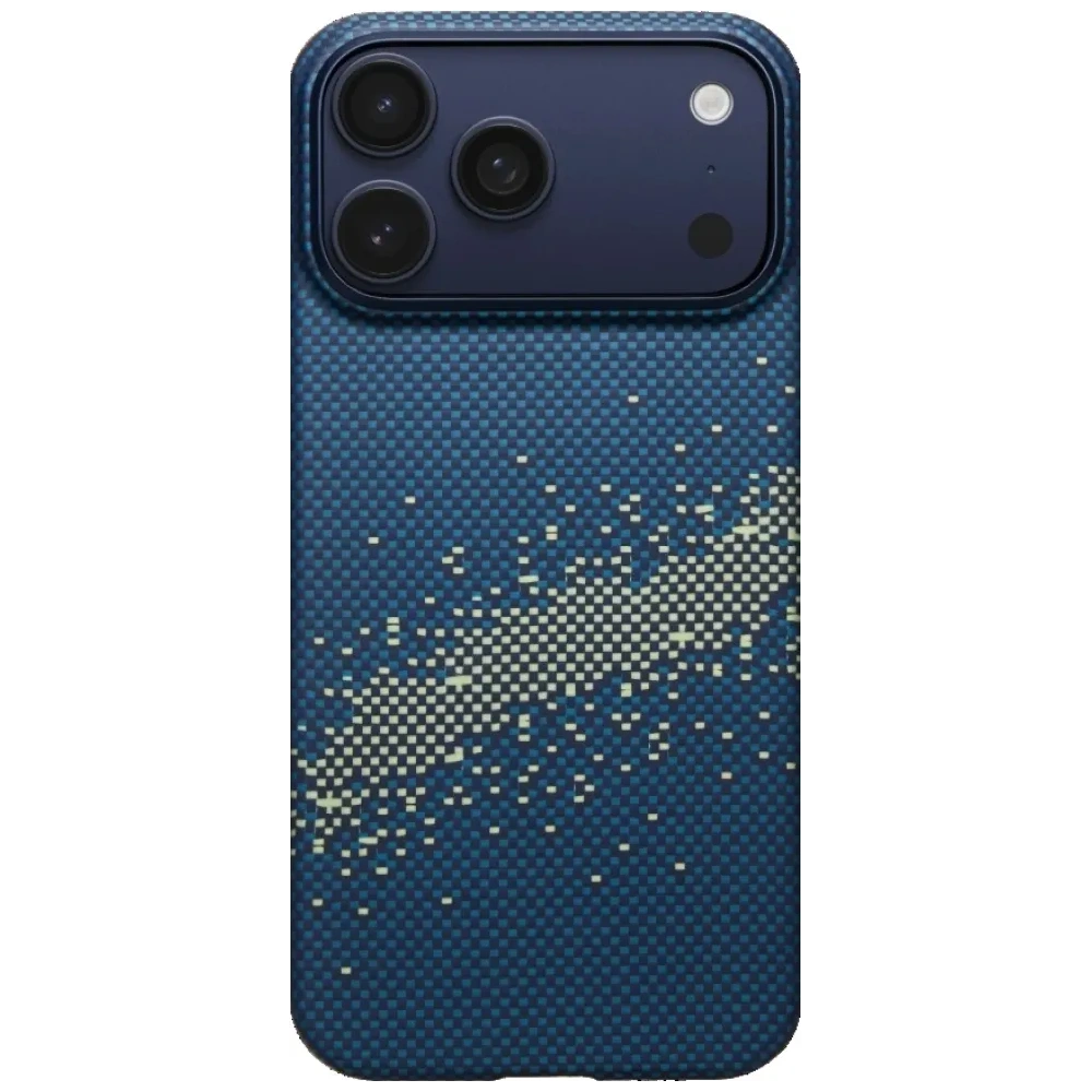 Etui PITAKA Ultra-Slim MagSafe do Apple iPhone 17 Pro Max milky way galaxy