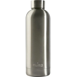 Kup Butelka termická z nerezové oceli Puro Hot&Cold 500ml (Metallic Silver) - PUR167SLV - {ean13} - Sklep Home Screen