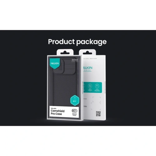 Etui Nillkin Camshield Pro do Apple iPhone 17 czarny