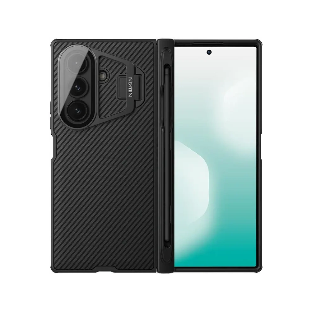 Etui Nillkin Camshield Prop Magnetic Case do Samsung Z Fold7 + Pen czarny