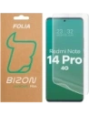 Folia hydrożelowa na ekran Bizon Glass Hydrogel Front do Xiaomi Redmi Note 14 Pro 4G