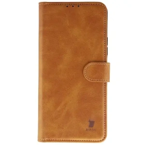 Etui z klapką Bizon Case Pocket do Xiaomi Redmi 15 4G / 5G brązowe