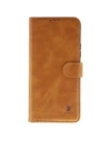 Etui z klapką Bizon Case Pocket do Xiaomi Redmi 15 4G / 5G brązowe