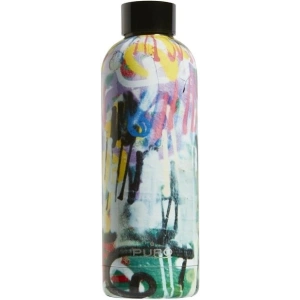 Kup Hőszigetelt rozsdamentes acél palack Puro Hot&Cold 500ml (StreetArt - Graffiti Fekete) - PUR169BLK - {ean13} - Sklep Home Screen