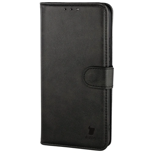 Etui z klapką Bizon Case Pocket do Xiaomi 15T czarne