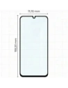 Szkło hartowane Bizon Glass Edge Duo do Samsung Galaxy A15 4G / 5G / A25 5G / M15 5G czarna ramka [2 PACK]