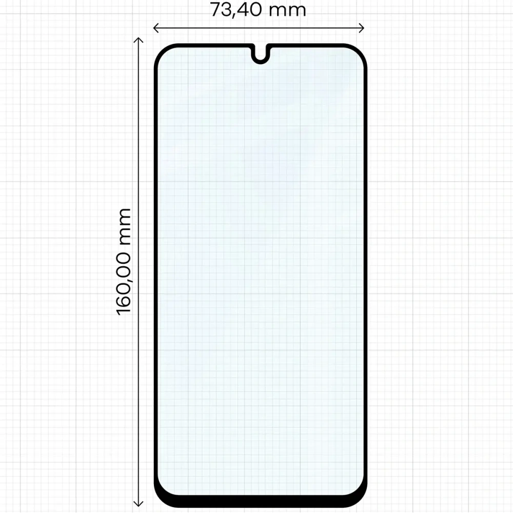 Szkło hartowane Bizon Glass Edge Duo do Samsung Galaxy A16 4G / 5G / A17 5G / A26 5G czarna ramka [2 PACK]