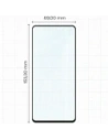Szkło hartowane Bizon Glass Edge Duo do Samsung Galaxy A52s / A52 5G / A52 4G czarna ramka [2 PACK]