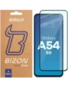 Szkło hartowane Bizon Glass Edge Duo do Samsung Galaxy A54 5G czarna ramka [2 PACK]