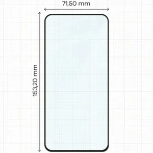 Szkło hartowane Bizon Glass Edge Duo do Samsung Galaxy A54 5G czarna ramka [2 PACK]