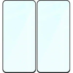 Szkło hartowane Bizon Glass Edge Duo do Samsung Galaxy A54 5G czarna ramka [2 PACK]