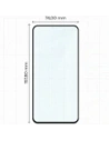 Szkło hartowane Bizon Glass Edge Duo do Samsung Galaxy M35 5G / A35 5G / A55 5G czarna ramka [2 PACK]