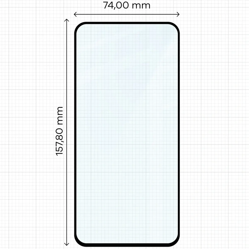 Szkło hartowane Bizon Glass Edge Duo do Samsung Galaxy M35 5G / A35 5G / A55 5G czarna ramka [2 PACK]