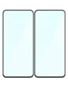 Szkło hartowane Bizon Glass Edge Duo do Samsung Galaxy M35 5G / A35 5G / A55 5G czarna ramka [2 PACK]