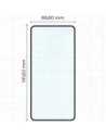 Szkło hartowane Bizon Glass Edge Duo do Samsung Galaxy S22 czarna ramka [2 PACK]