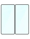 Szkło hartowane Bizon Glass Edge Duo do Samsung Galaxy S22 czarna ramka [2 PACK]