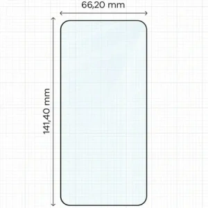 Szkło hartowane Bizon Glass Edge Duo do Samsung Galaxy S23 czarna ramka [2 PACK]