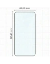 Szkło hartowane Bizon Glass Edge Duo do Samsung Galaxy S23 czarna ramka [2 PACK]
