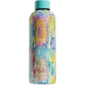 Kup Termo láhev z nerezové oceli Puro Hot&Cold 500ml (StreetArt - Malba světle modrá) - PUR170BLU - {ean13} - Sklep Home Screen