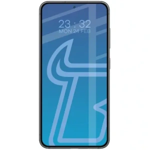 Szkło hartowane Bizon Glass Edge Duo do Samsung Galaxy S23 czarna ramka [2 PACK]