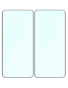 Szkło hartowane Bizon Glass Edge Duo do Samsung Galaxy S23 czarna ramka [2 PACK]