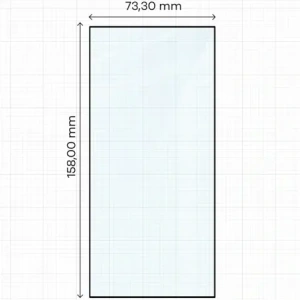 Szkło hartowane Bizon Glass Edge Duo do Samsung Galaxy S24 Ultra czarna ramka [2 PACK]