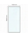 Szkło hartowane Bizon Glass Edge Duo do Samsung Galaxy S24 Ultra czarna ramka [2 PACK]