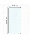 Szkło hartowane Bizon Glass Edge Duo do Samsung Galaxy S25 / S24 czarna ramka [2 PACK]