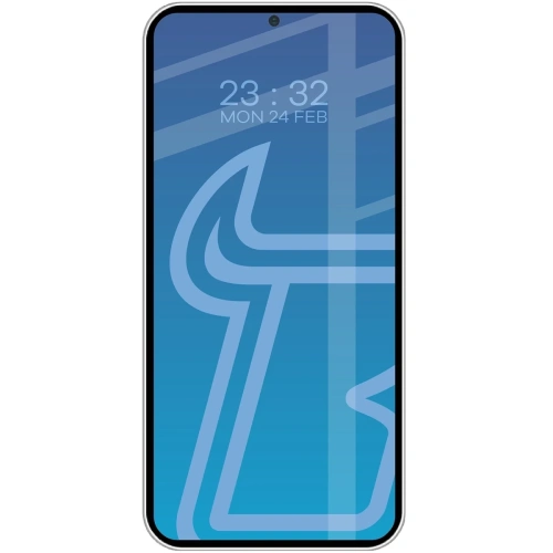 Szkło hartowane Bizon Glass Edge Duo do Samsung Galaxy S25 / S24 czarna ramka [2 PACK]