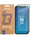 Szkło hartowane Bizon Glass Edge Duo do Apple iPhone 11 / XR czarna ramka [2 PACK]