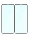 Szkło hartowane Bizon Glass Edge Duo do Apple iPhone 11 / XR czarna ramka [2 PACK]