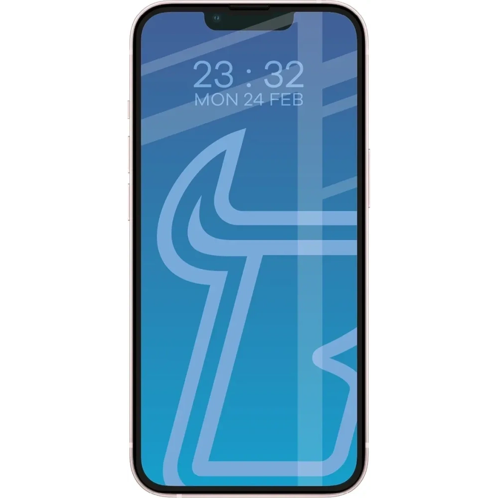 Szkło hartowane Bizon Glass Edge Duo do Apple iPhone 13 / 13 Pro czarna ramka [2 PACK]