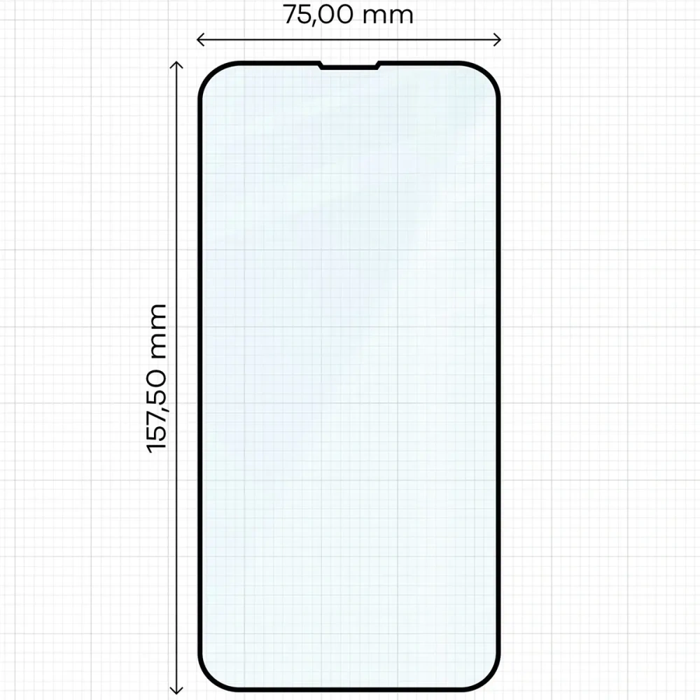 Szkło hartowane Bizon Glass Edge Duo do Apple iPhone 13 Pro Max czarna ramka [2 PACK]