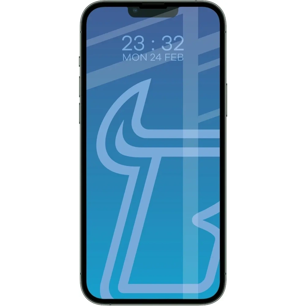 Szkło hartowane Bizon Glass Edge Duo do Apple iPhone 13 Pro Max czarna ramka [2 PACK]